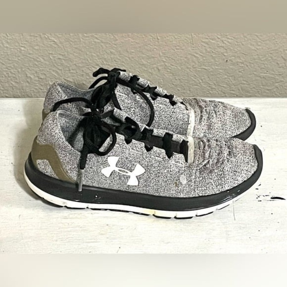 Under Armour Speedform Slingride Women Size 8 - 1282000-001 Running Shoes Gray